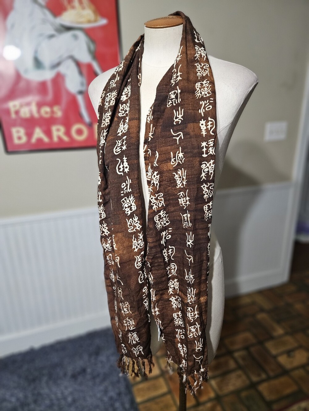 VTG Chico's Tribal Scarf